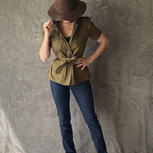 Ralph Lauren military style jacket size small!💕